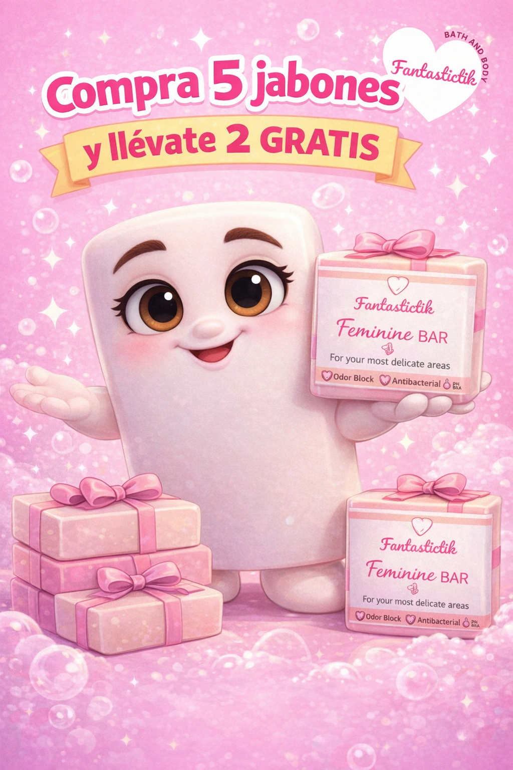 5 Barras intimas 2 GRATIS 🫶🏻