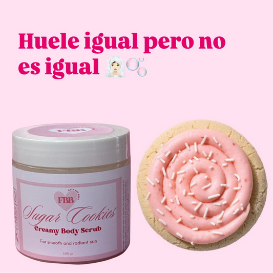 Body Scrub Sugar Cookies