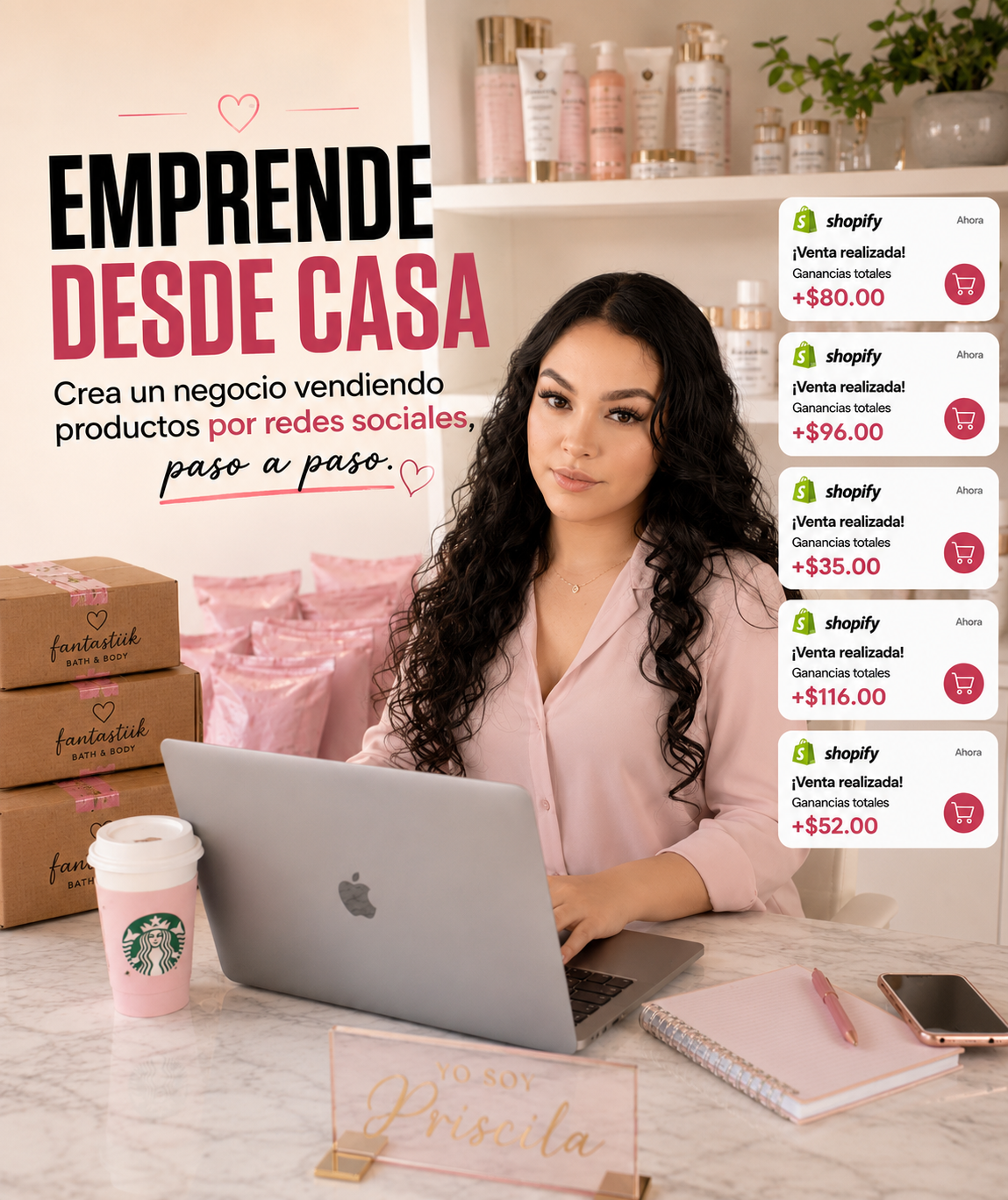 ✨ Emprende desde casa 👩🏻‍💻🛍️✨