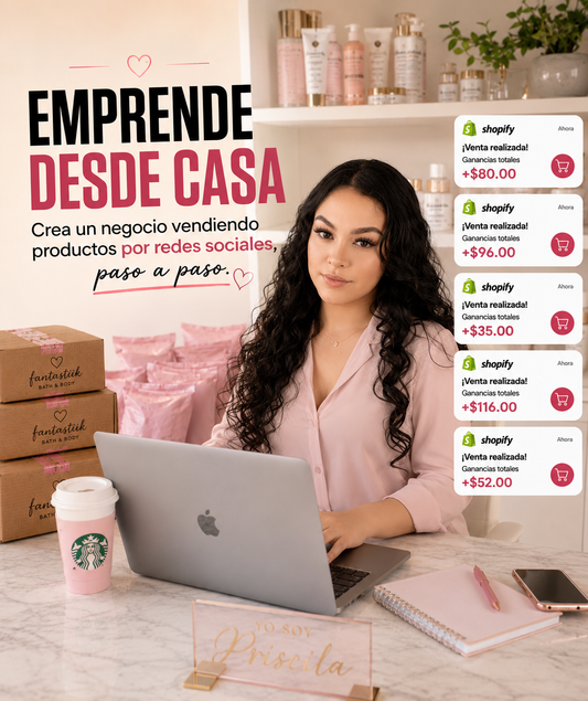 ✨ Emprende desde casa 👩🏻‍💻🛍️✨